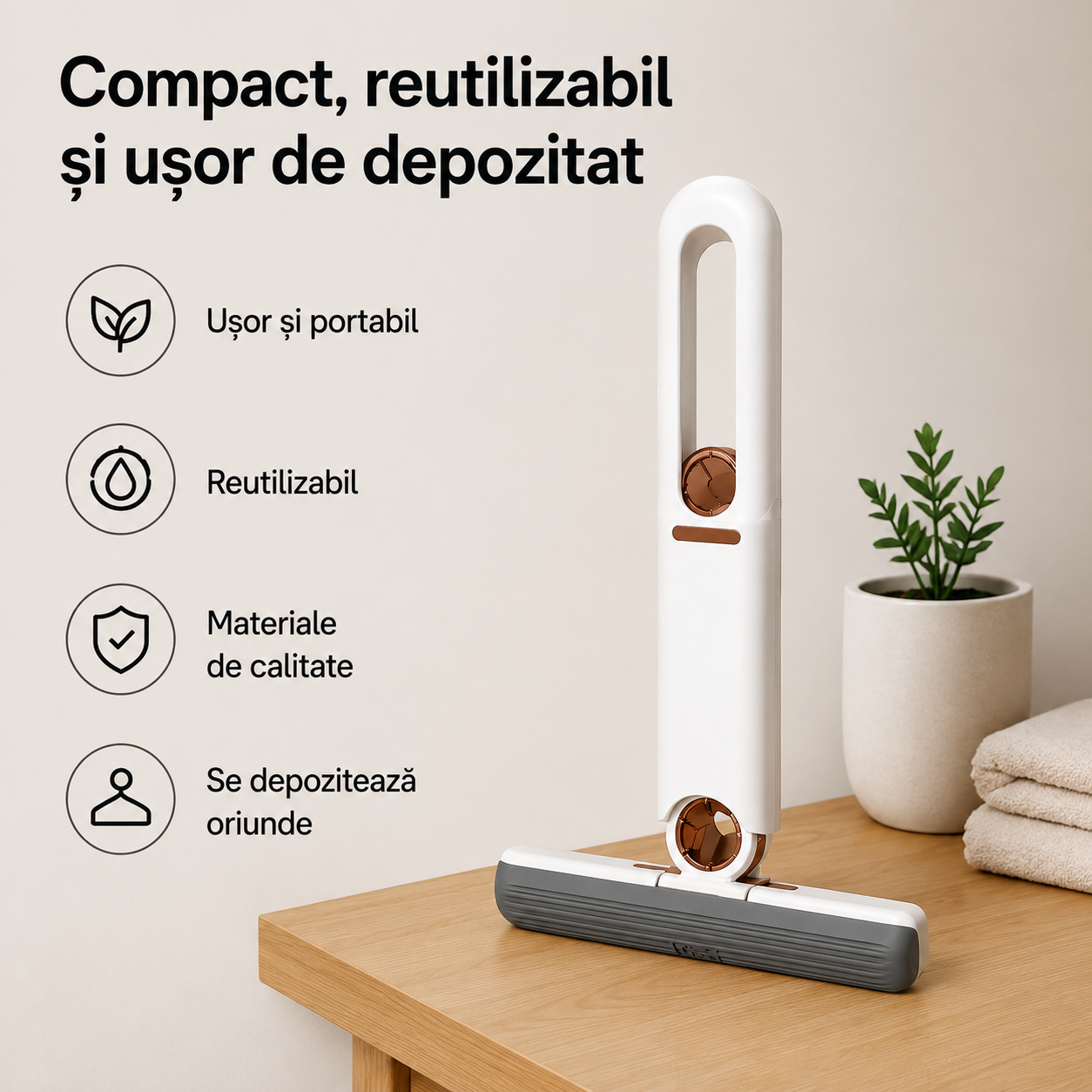 Mini Mop Portabil