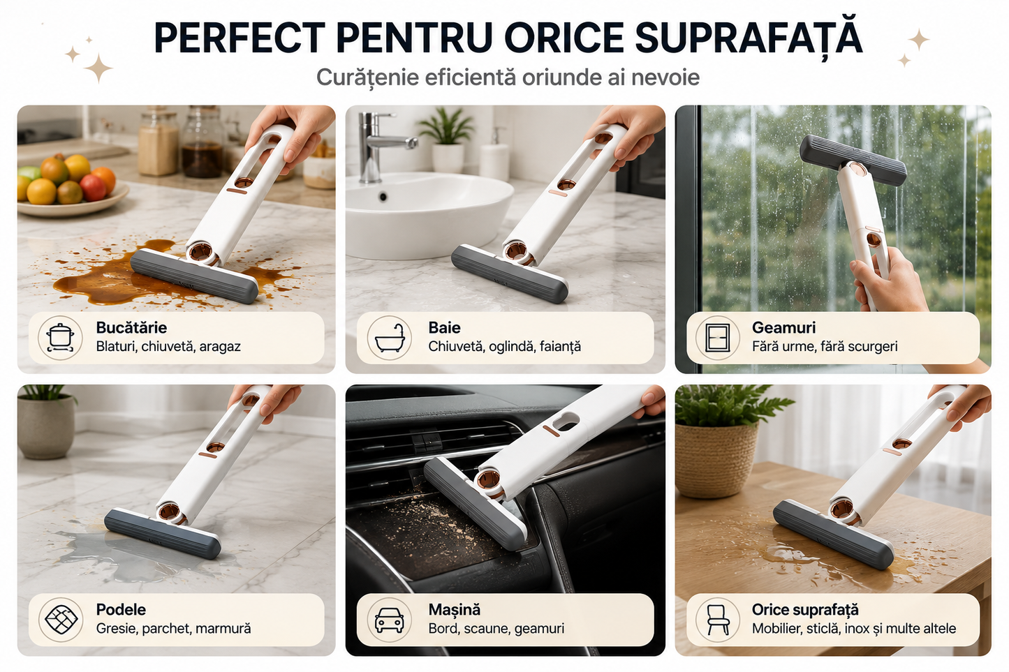 Mini Mop Portabil