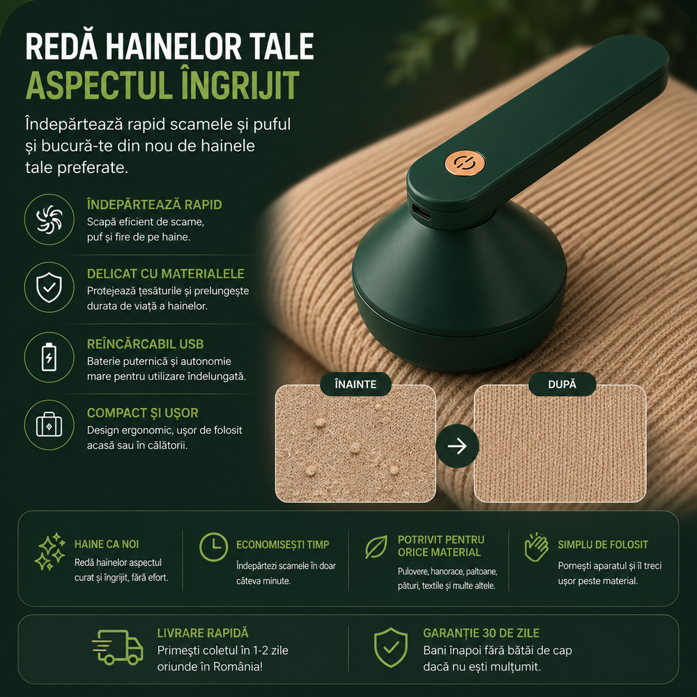 Aparat de Scame Electric Portabil