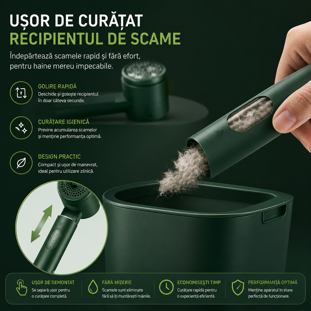Aparat de Scame Electric Portabil